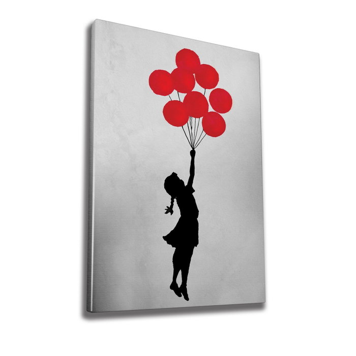 Wallity Lienzo Decorativo Banksy 70 x 100 cm